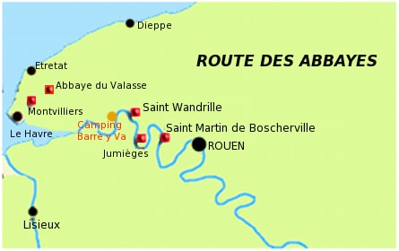 route des abbayes normandie